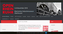 Desktop Screenshot of openrheinruhr.de