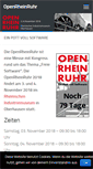 Mobile Screenshot of openrheinruhr.de